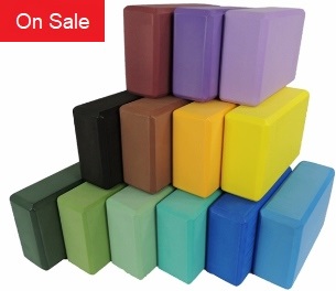 Kakaos 3 Inch Yoga Block.  Buy One Get One Free